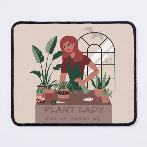 Item preview, Crazy plant lady designed and sold by Be-RasCreatives.