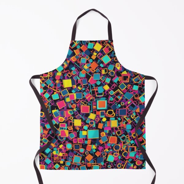 Item preview, Abstract Colorful Cubism Pattern designed and sold by calibrit.