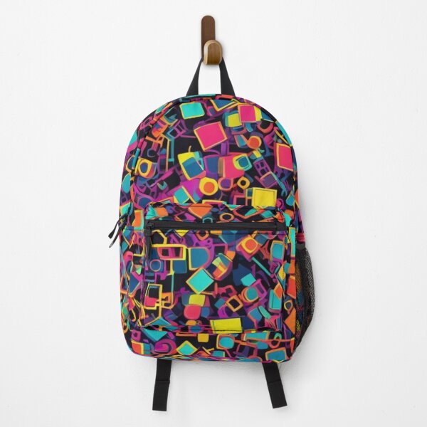 Item preview, Abstract Colorful Cubism Pattern designed and sold by calibrit.