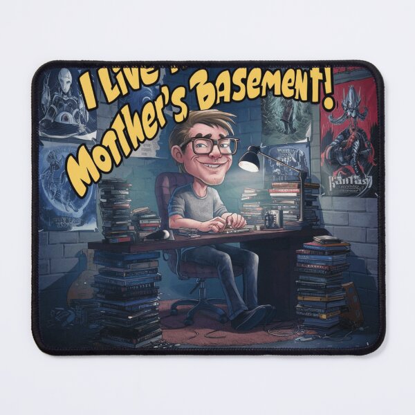 Item preview, I Live In My Mothers Basement  designed and sold by Flirt-Teez.