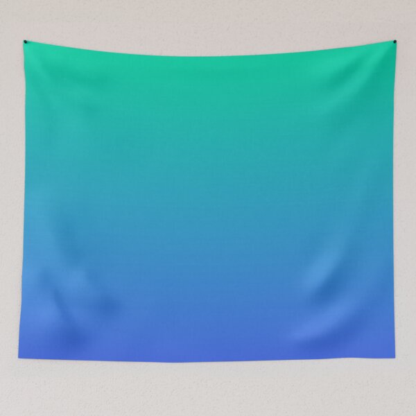 Item preview, Color Gradient – Emerald to Light Blue designed and sold by poisondesign.