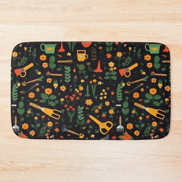 Item preview, Garden Style Aesthetic Seamless Pattern designed and sold by mondmakes.