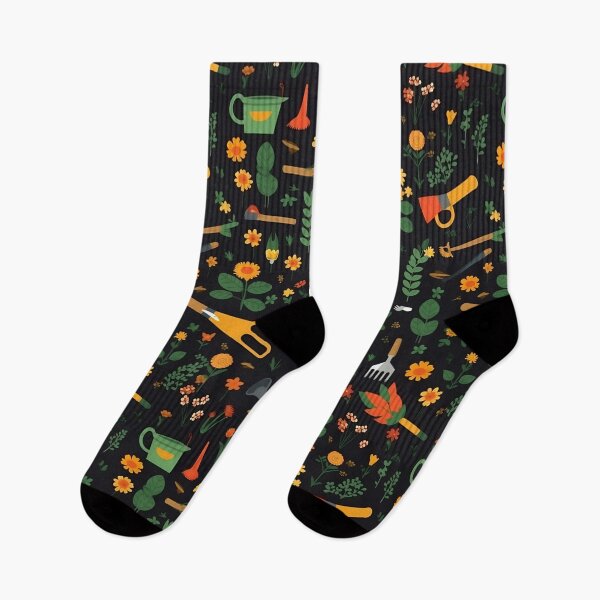 Item preview, Garden Style Aesthetic Seamless Pattern designed and sold by mondmakes.