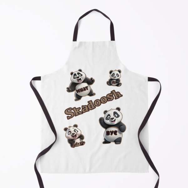 Item preview, Skadoosh funny panda with words on the pandas sticker pack designed and sold by JoyOfHopeStore.