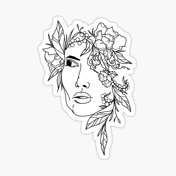 Flower me Sticker