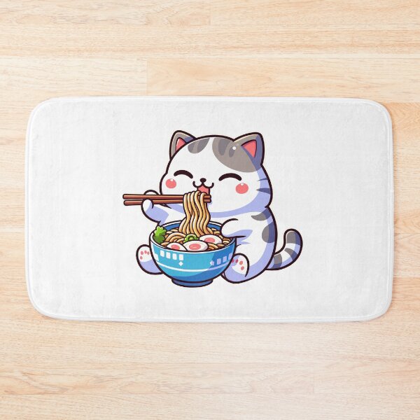 Item preview, kawaii Cat Ramen designed and sold by Designowner.