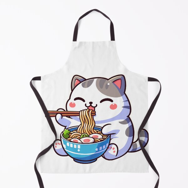Item preview, kawaii Cat Ramen designed and sold by Designowner.