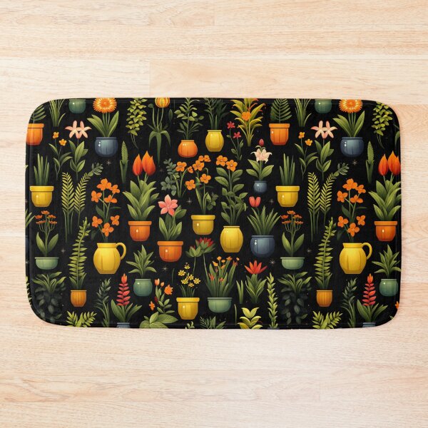 Item preview, Seamless Garden Art Style Pattern designed and sold by mondmakes.