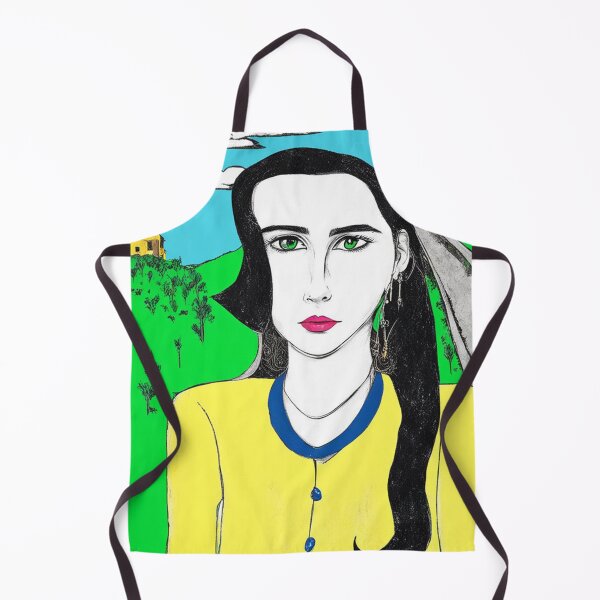 Item preview, modern monalisa on her walk through the palace gardens in an afternoon "MODO Kandinsky" designed and sold by glauco54.