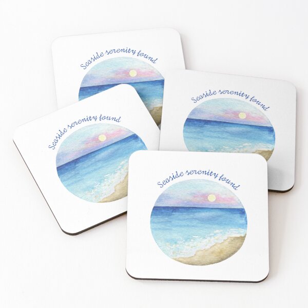 Item preview, Seaside Serenity Found; Beach Theme designed and sold by PrintEveryday.