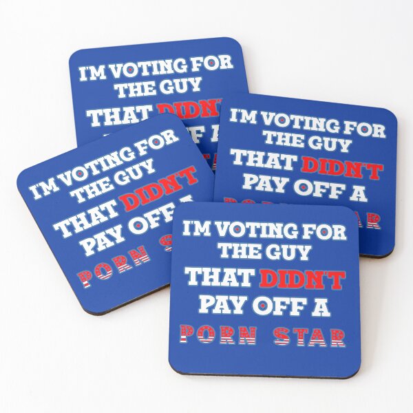 Item preview, I'm voting for the guy that didn't pay off a porn star. Funny political satire. designed and sold by JoyOfHopeStore.
