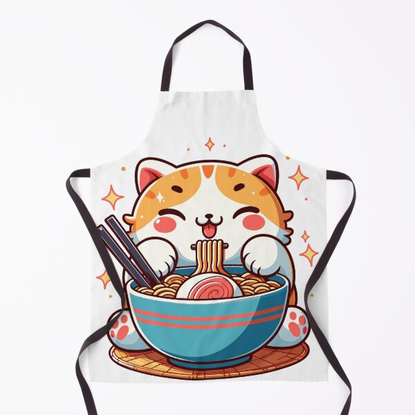 Item preview, kawaii Cat Ramen designed and sold by Designowner.