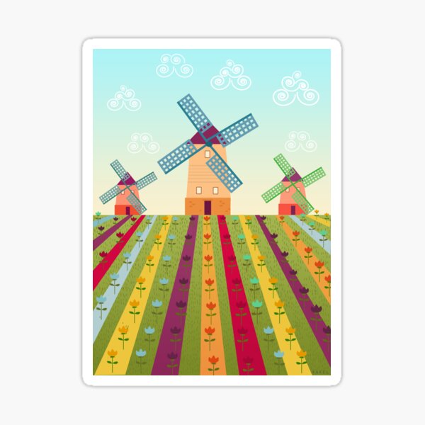 Tulips Sticker