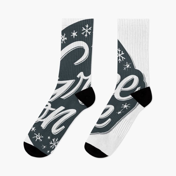 Item preview, Grace on Ice Elegant Script Typography Sticker designed and sold by NiftyWrx.