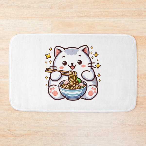 Item preview, kawaii Cat Ramen designed and sold by Designowner.
