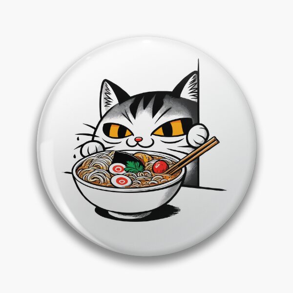 Item preview, Sneaky Cat Ramen designed and sold by Designowner.