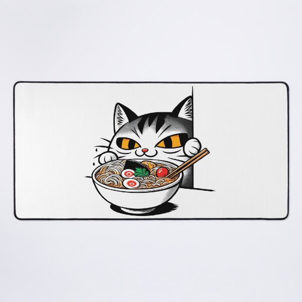 Item preview, Sneaky Cat Ramen designed and sold by Designowner.