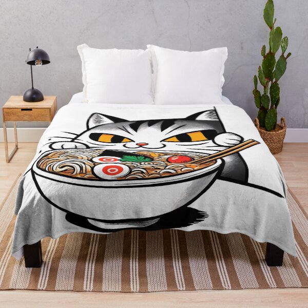 Item preview, Sneaky Cat Ramen designed and sold by Designowner.