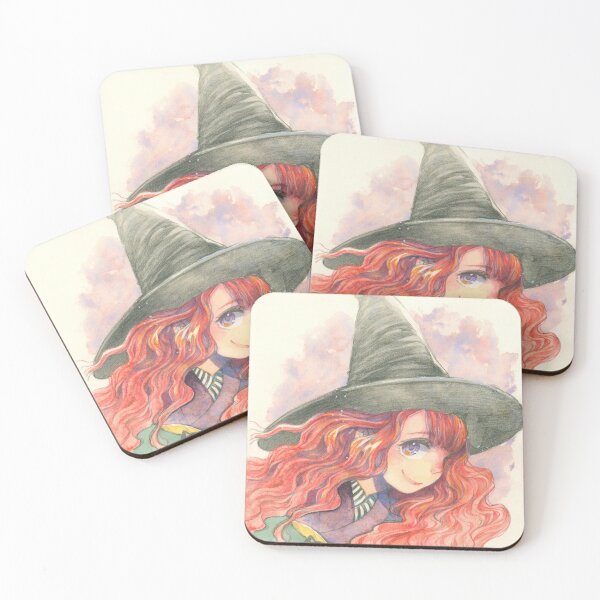Item preview, Red Hair Kimono Witch designed and sold by lita426t.