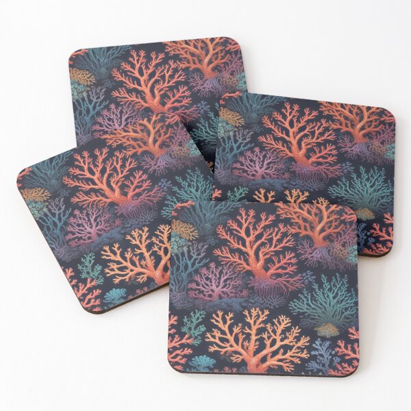 Item preview, Beautiful coral reef ecosystem print design designed and sold by Anshu3813.