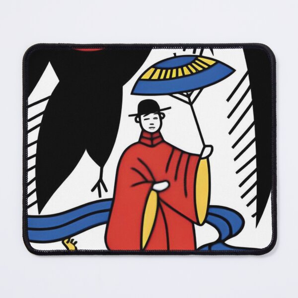 Item preview, Go-stop, korean card game, man with umbrella designed and sold by arorar.