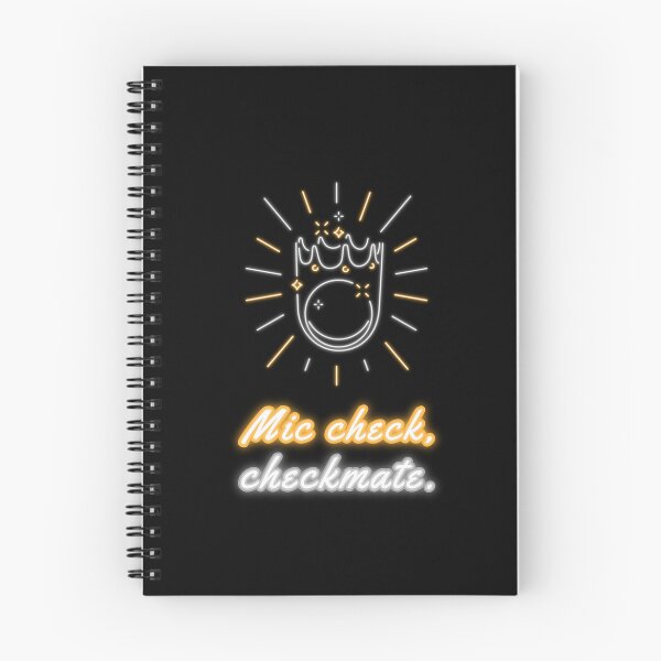 Item preview, Mic Checkmate: Game On, Wordsmiths! designed and sold by ZipperDragon88.
