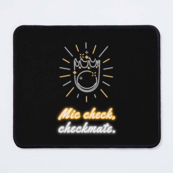 Item preview, Mic Checkmate: Game On, Wordsmiths! designed and sold by ZipperDragon88.