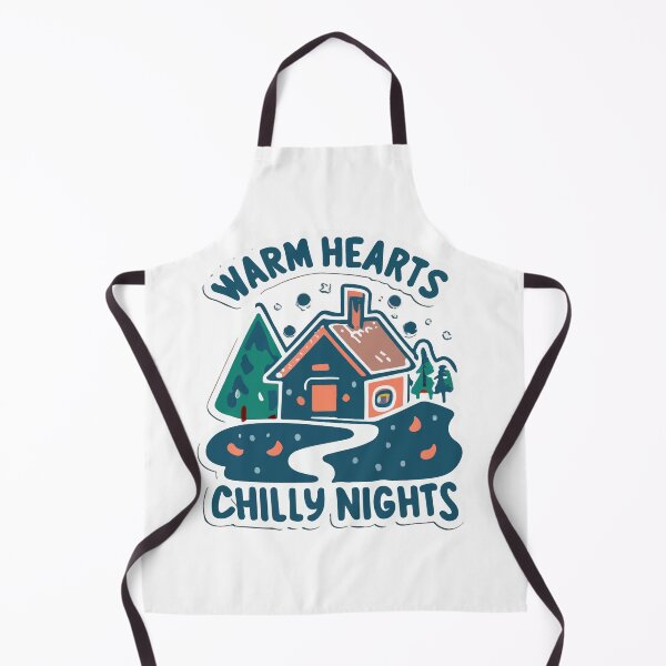 Item preview, Warm Hearts, Chilly Nights - Cozy Cabin Winter Design designed and sold by NiftyWrx.