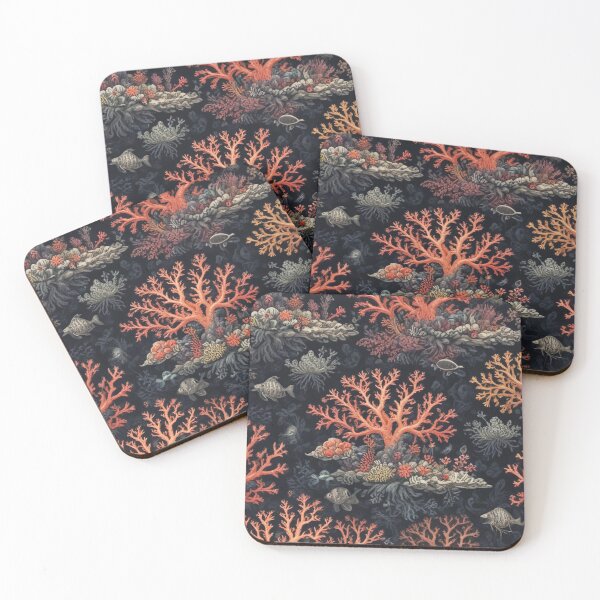 Item preview, Beautiful coral reef ecosystem print design  designed and sold by Anshu3813.