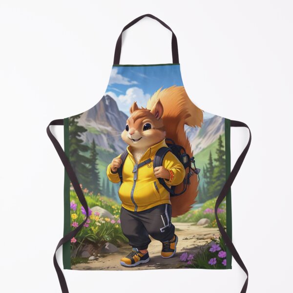 Item preview, Adorable hiker squirrel designed and sold by Astralia.