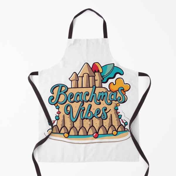 Item preview, Beachmas Vibes Sandcastle Holiday Lights Design designed and sold by NiftyWrx.
