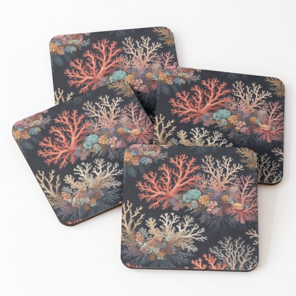 Item preview, Beautiful coral reef ecosystem print design  designed and sold by Anshu3813.