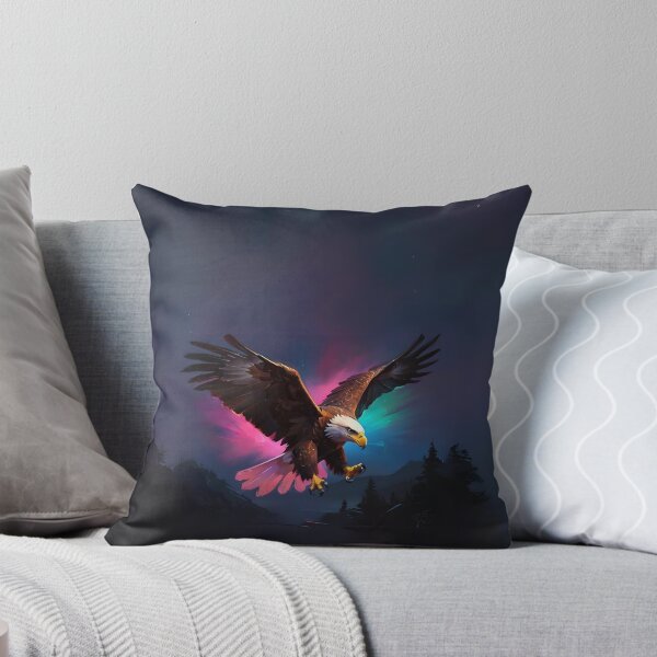 Item preview, Colourful Golden Eagle Art designed and sold by Obsidian Ink by Wilshire.