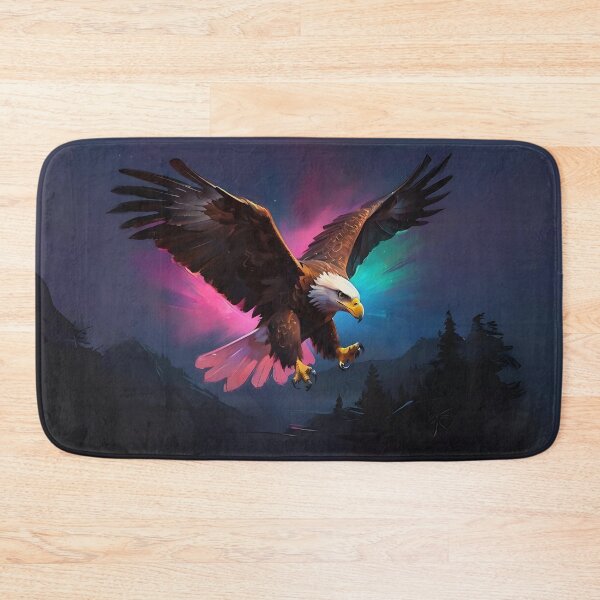 Item preview, Colourful Golden Eagle Art designed and sold by Obsidian Ink by Wilshire.