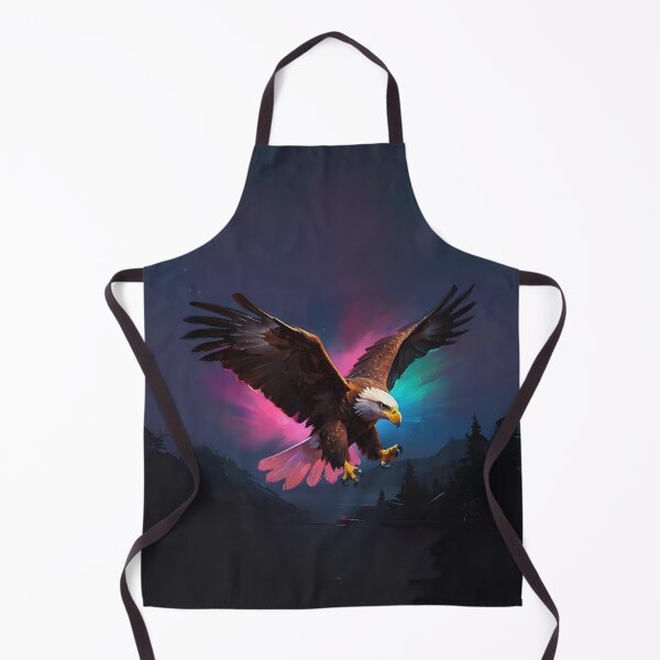 Item preview, Colourful Golden Eagle Art designed and sold by Obsidian Ink by Wilshire.