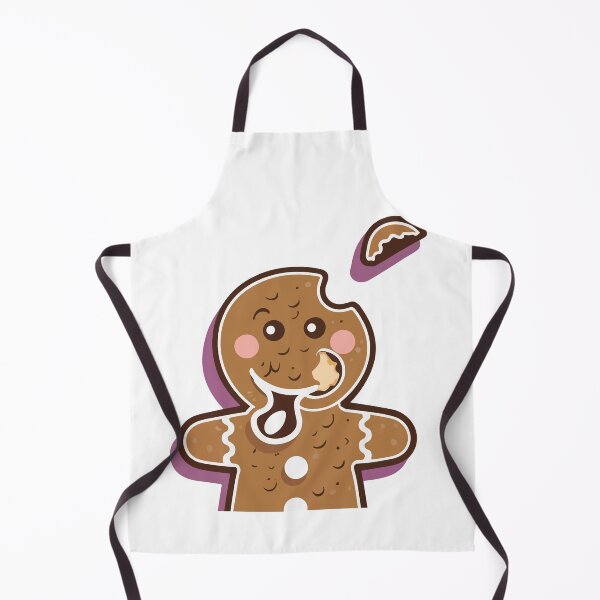 Item preview, Bitten Gingerbread Man Holiday Graphic designed and sold by NiftyWrx.