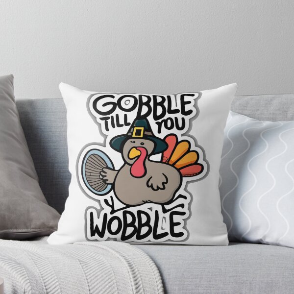 Item preview, Festive Turkey with Pilgrim Hat - Gobble Till You Wobble designed and sold by NiftyWrx.