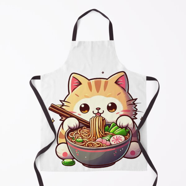 Item preview, kawaii Cat Ramen designed and sold by Designowner.