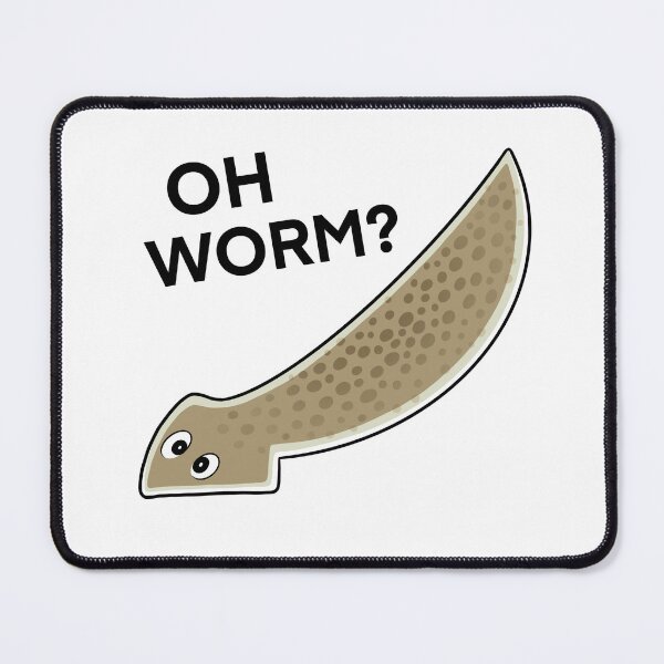 Item preview, Oh Worm? Planaria 1 designed and sold by DinoDoggie.