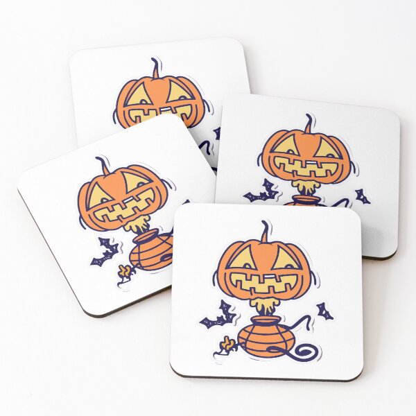 Item preview, Spooky Jack-o'-Lantern with Flickering Candlelight designed and sold by NiftyWrx.