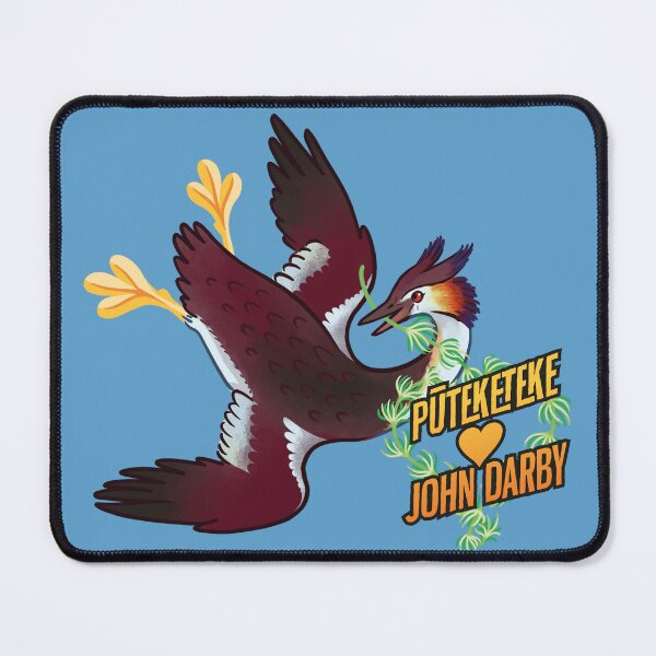 Item preview, Puteketeke Loves John Darby! designed and sold by Kererū Brewing.