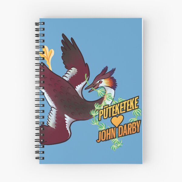 Item preview, Puteketeke Loves John Darby! designed and sold by Kererū Brewing.
