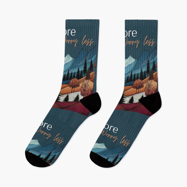 Item preview, Hike more worry less designed and sold by coloursforkids.