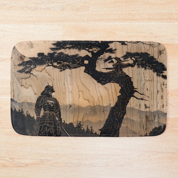Item preview, Samurai's Solitude: Moonlit Vigil designed and sold by plam50.