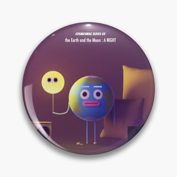 Item preview, the earth and the moon : a night designed and sold by COSMOSWAG.