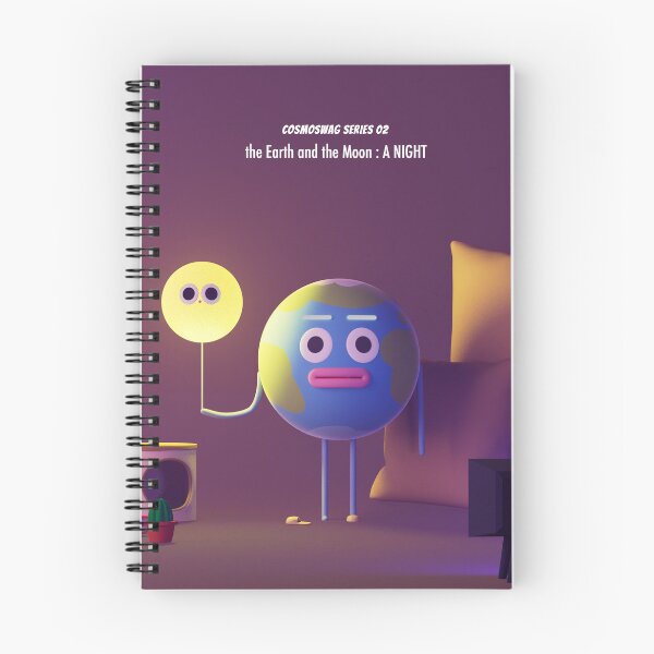 Item preview, the earth and the moon : a night designed and sold by COSMOSWAG.