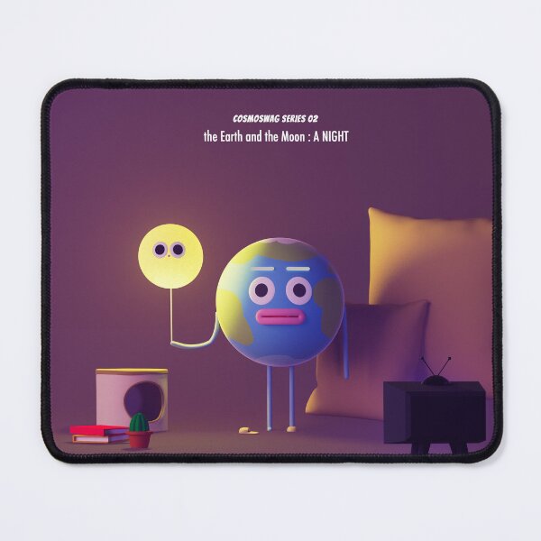 Item preview, the earth and the moon : a night designed and sold by COSMOSWAG.