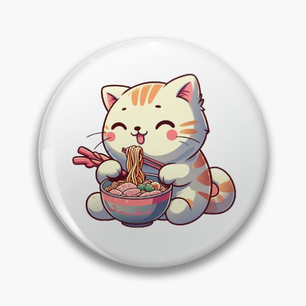 Item preview, kawaii Cat Ramen designed and sold by Designowner.