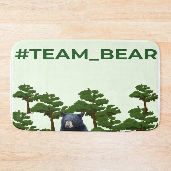 Item preview, #Team_Bear black bear in the woods designed and sold by JRHarshman.