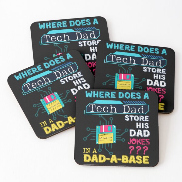 Item preview, Where Does a Tech Dad Store His Dad Jokes, in a Dadabase. Funny Database Dad Joke for Programmer, Engineer or Tech Dads Father's Day designed and sold by moproconcepts.